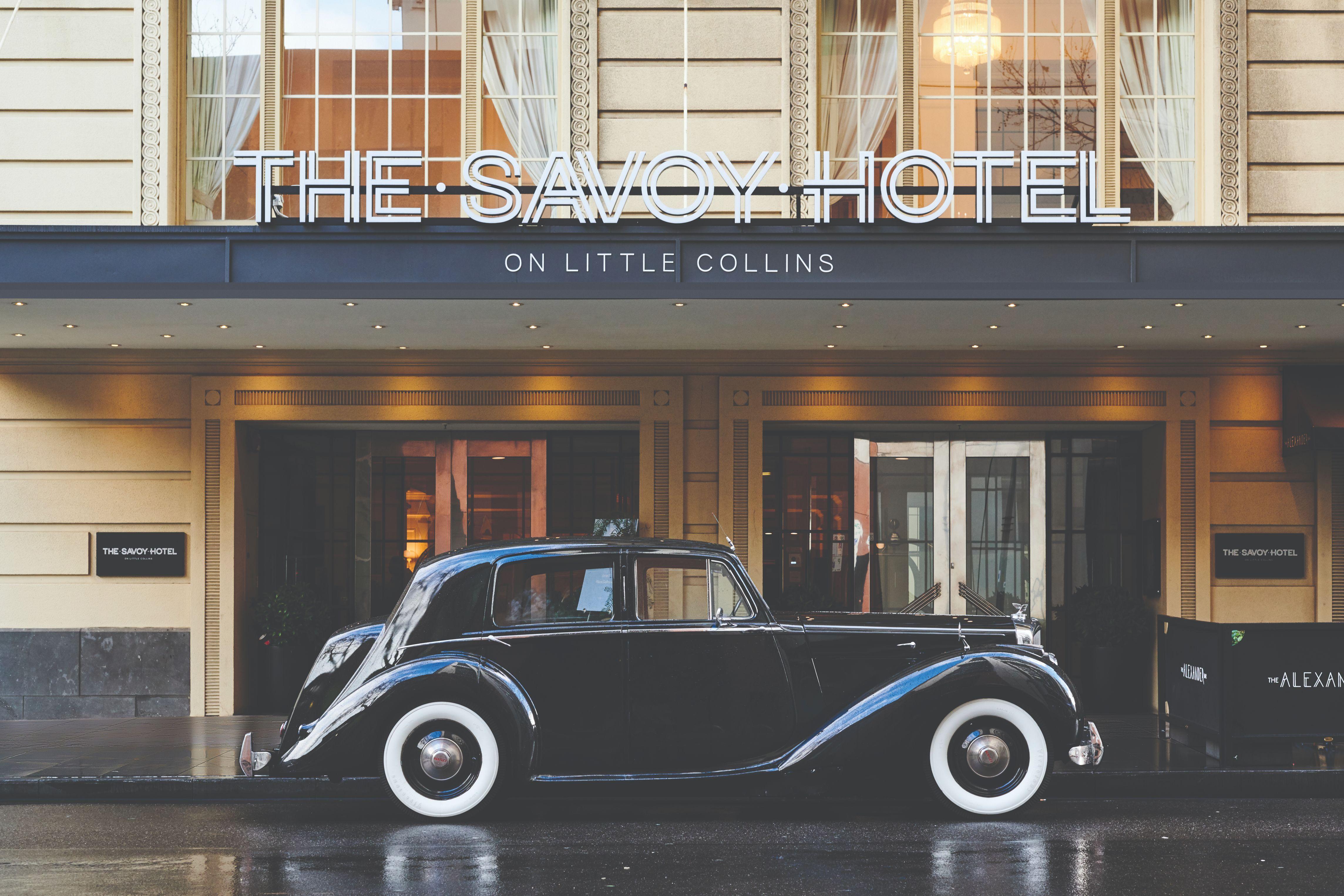 The Savoy Hotel On Little Collins Melbourne Bagian luar foto